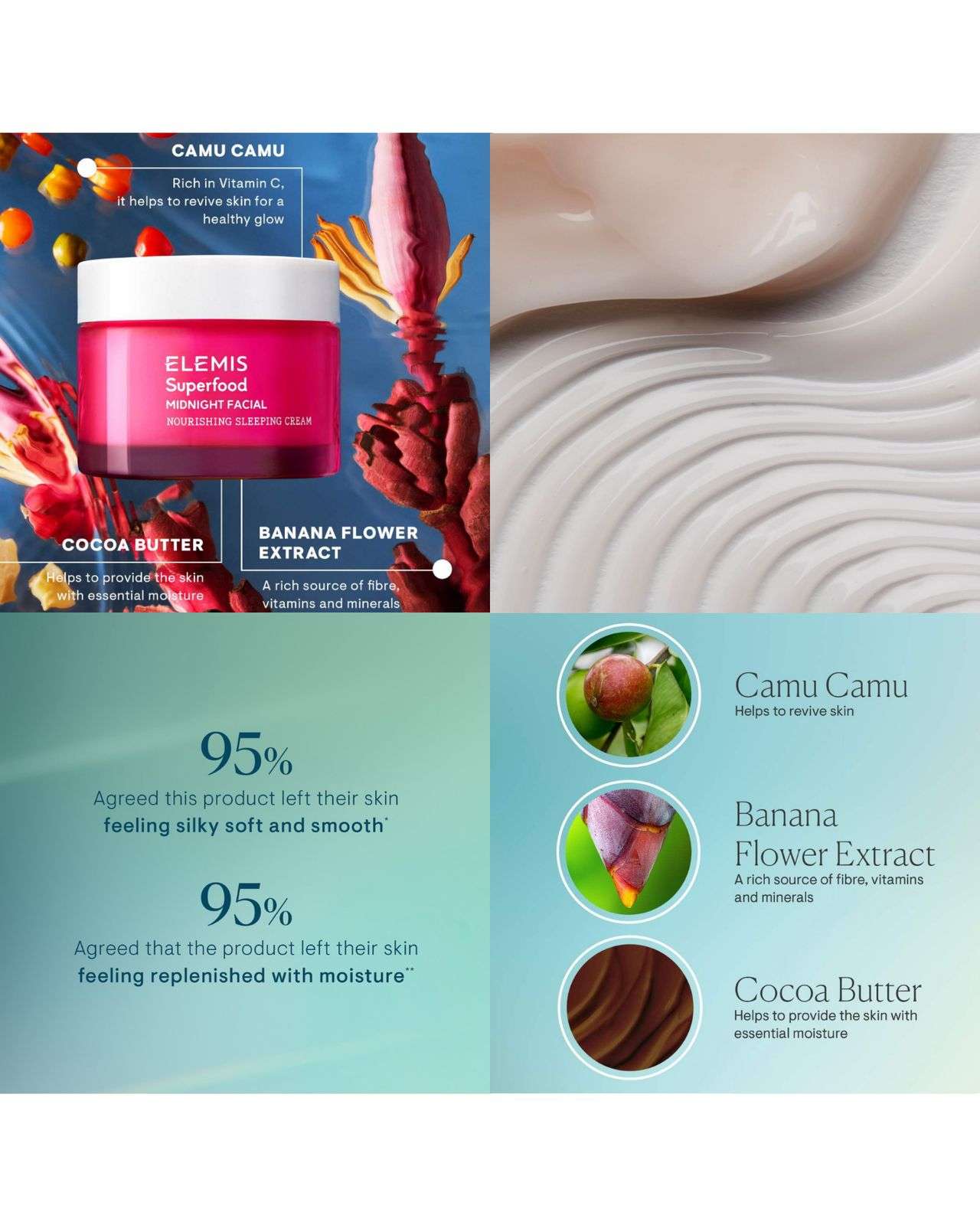 Elemis Superfood Overnight Prebiotic Cream