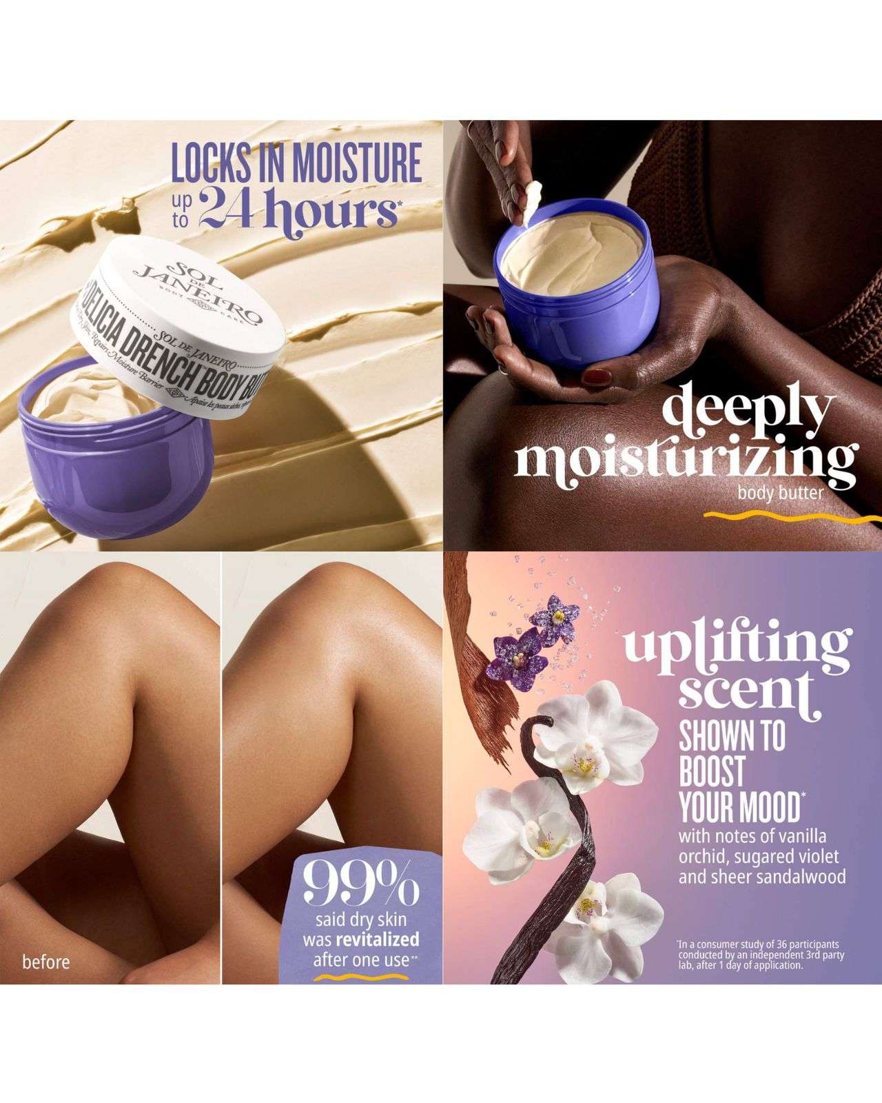 Sol de Janeiro Delícia Drench Deeply Moisturizing Body Butter-75ml