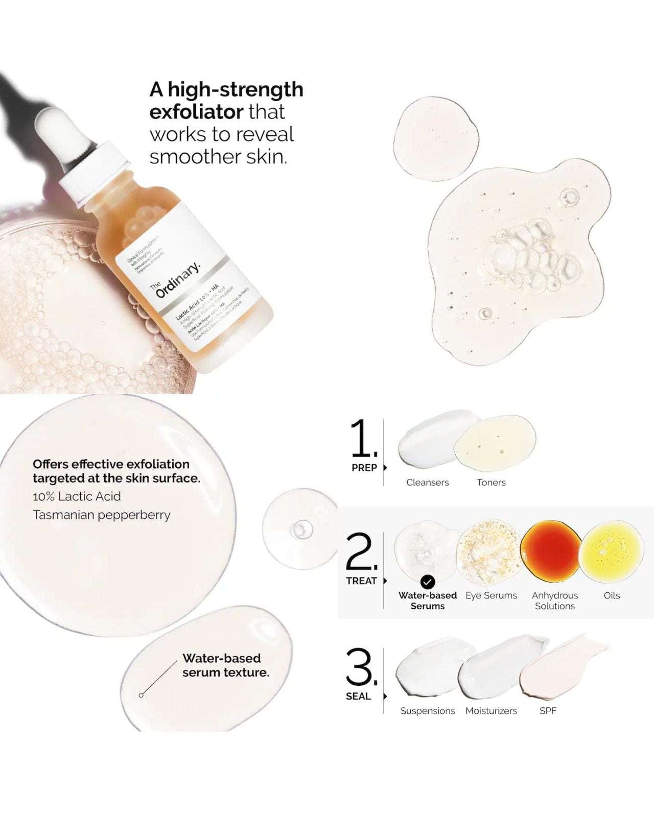 The Ordinary Lactic Acid 10% + HA 2%