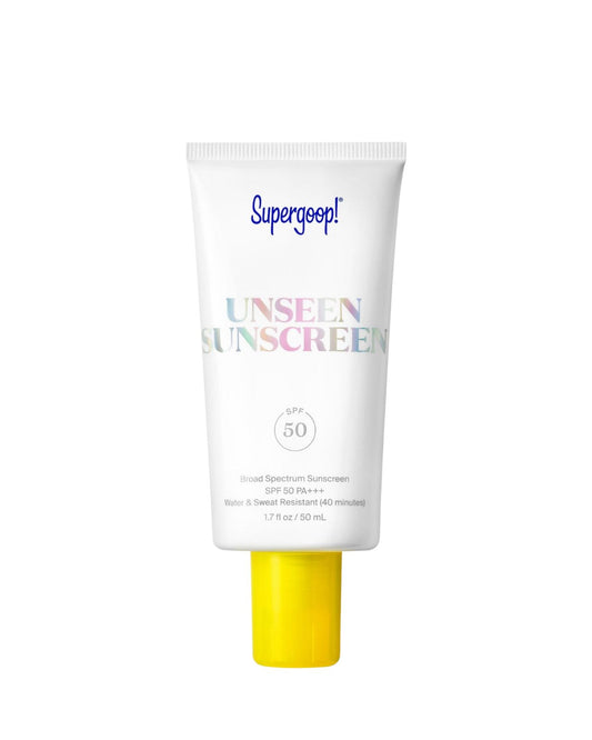 Supergoop Unseen Sunscreen SPF 50 Invisible Sun Protection for Face