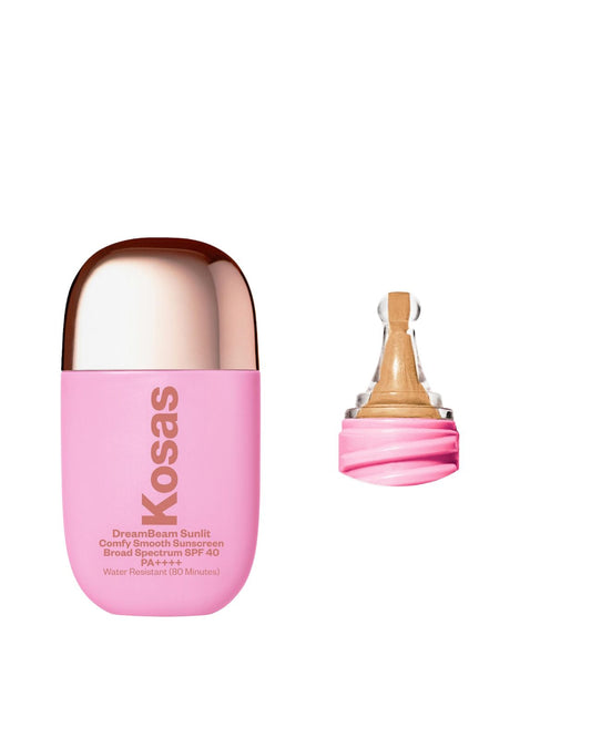 Kosas DreamBeam Sunlit Silicone-Free Mineral Sunscreen SPF 40