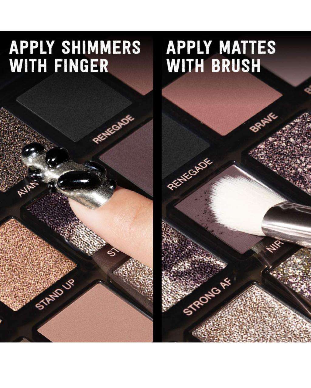 Huda Beauty Pretty Grunge Eyeshadow Palette