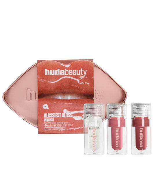 HUDA BEAUTY Mini Glossiest Lip Gloss Set