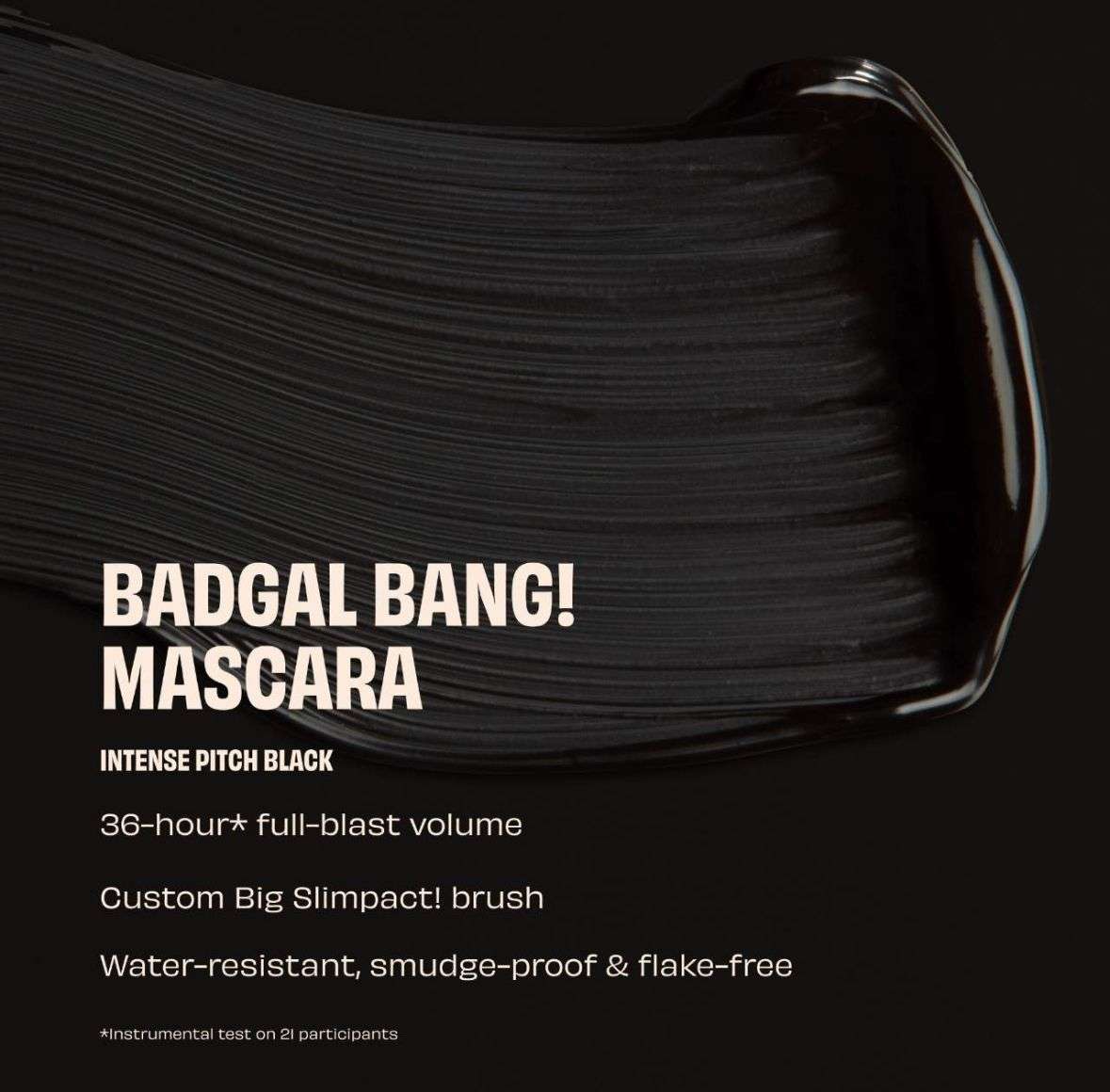 BENEFIT COSMETICS BADgal BANG! Volumizing Mascara