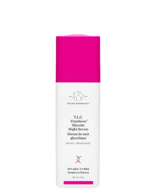 Drunk Elephant T.L.C. Framboos Glycolic Resurfacing Night Serum