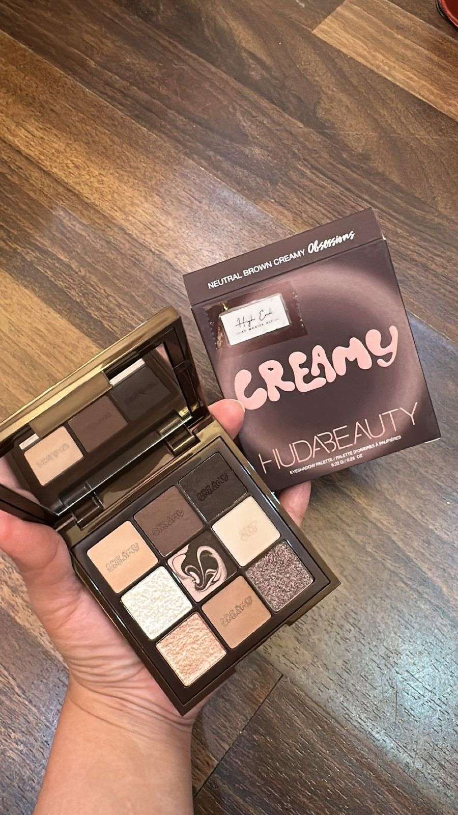 Huda Beauty Creamy Obsessions Eyeshadow Palette