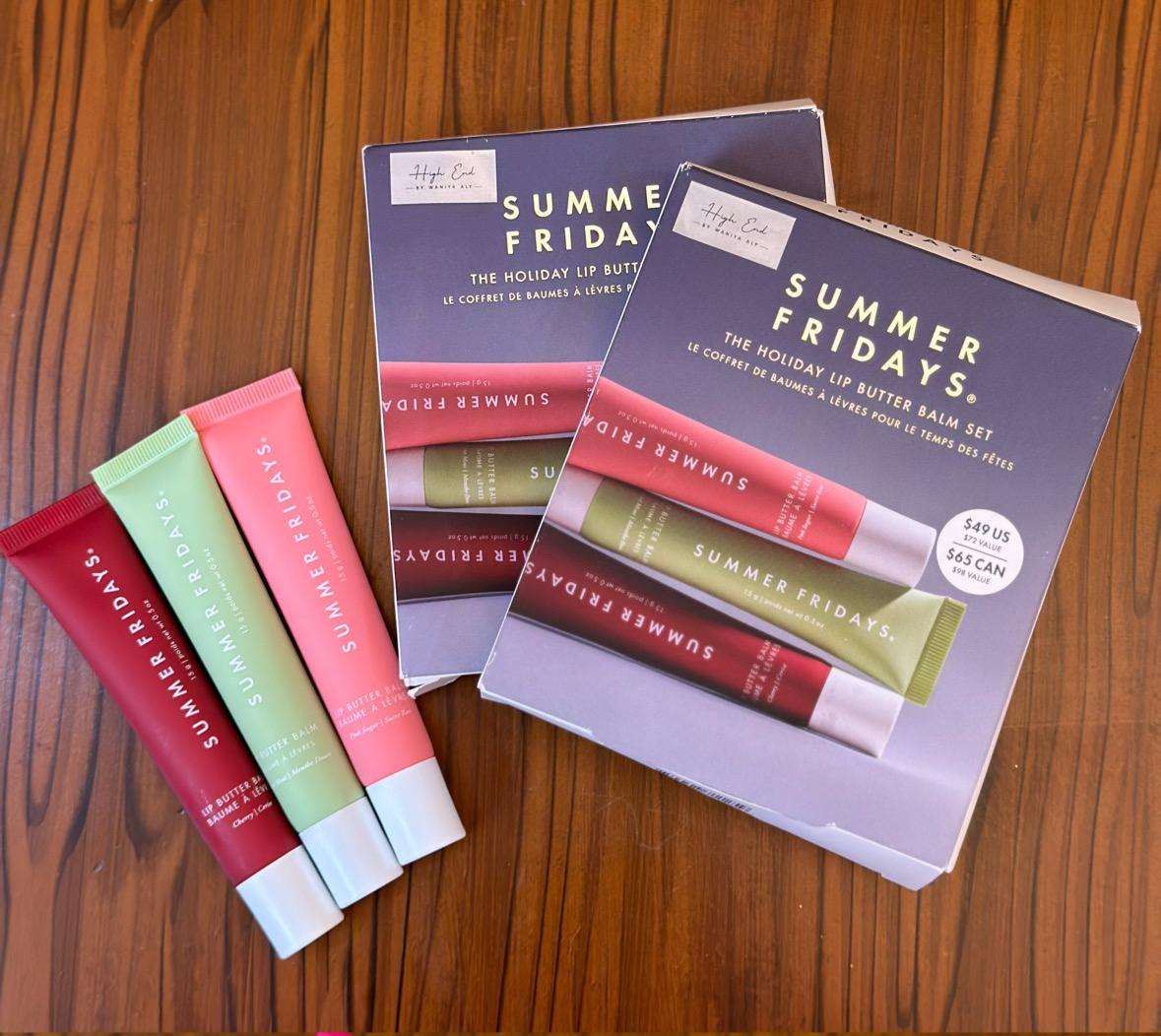 Summer Fridays - The Holiday Lip Butter Balm Set