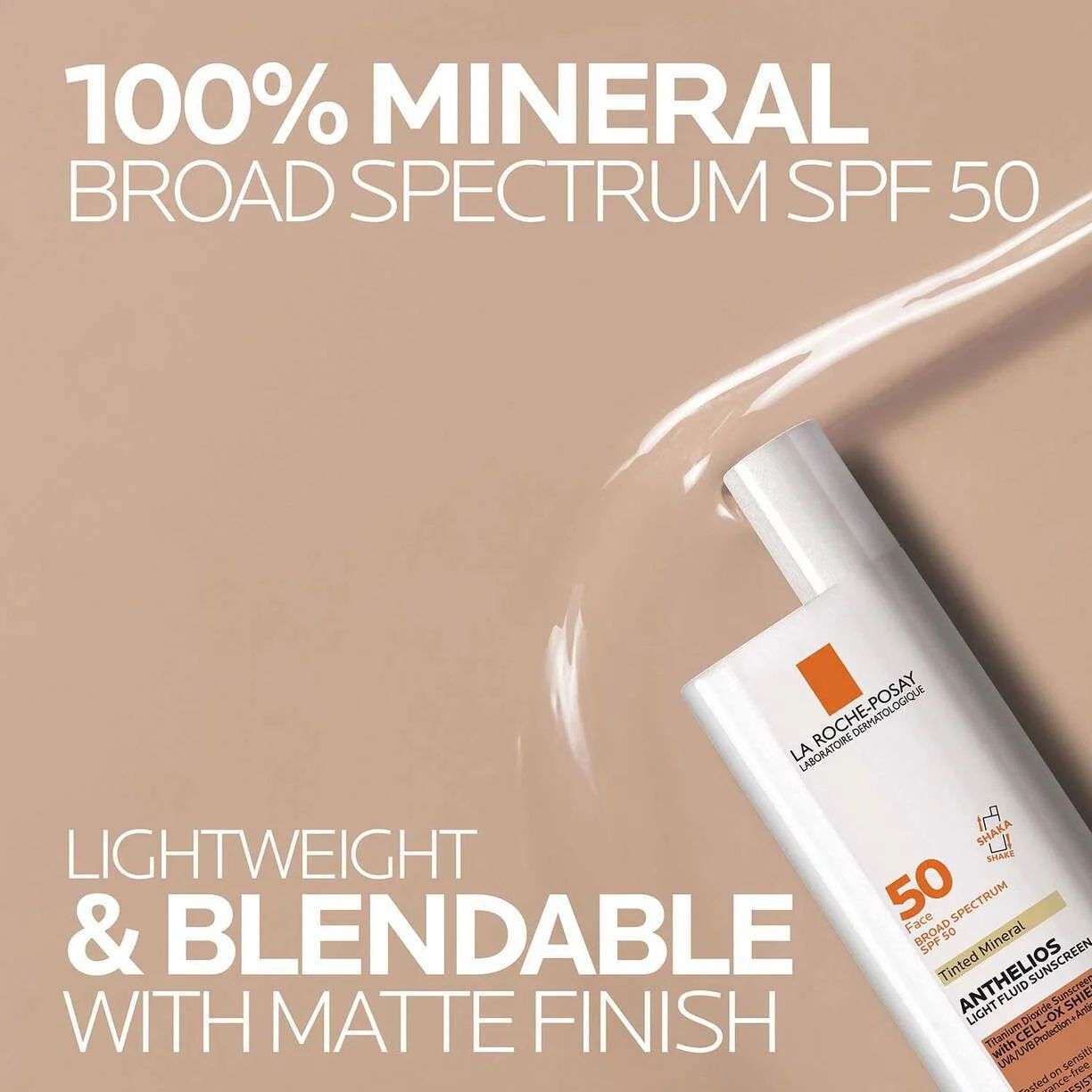 La Roche Posay Mineral Tinted Sunscreen for Face with Spf 50