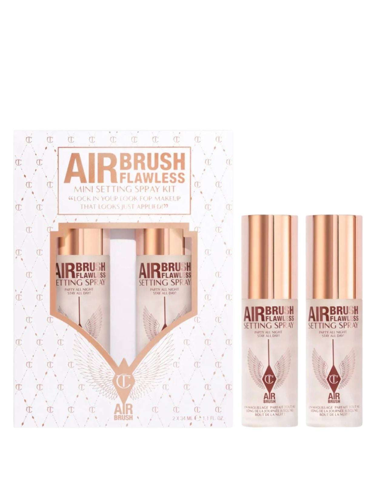 Charlotte Tilbury - Mini Airbrush Flawless Setting Spray Duo Set