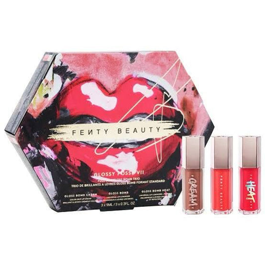 Fenty Beauty - Glossy Posse Vii Full-Size Gloss Bomb Trio