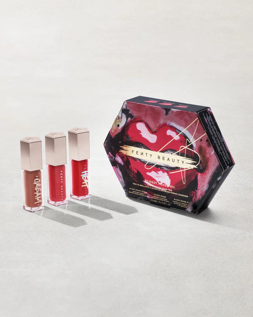 Fenty Beauty - Glossy Posse Vii Full-Size Gloss Bomb Trio