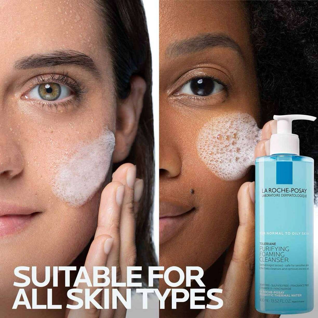 La Roche Posay Toleriane Purifying Foaming Face Wash-400ml