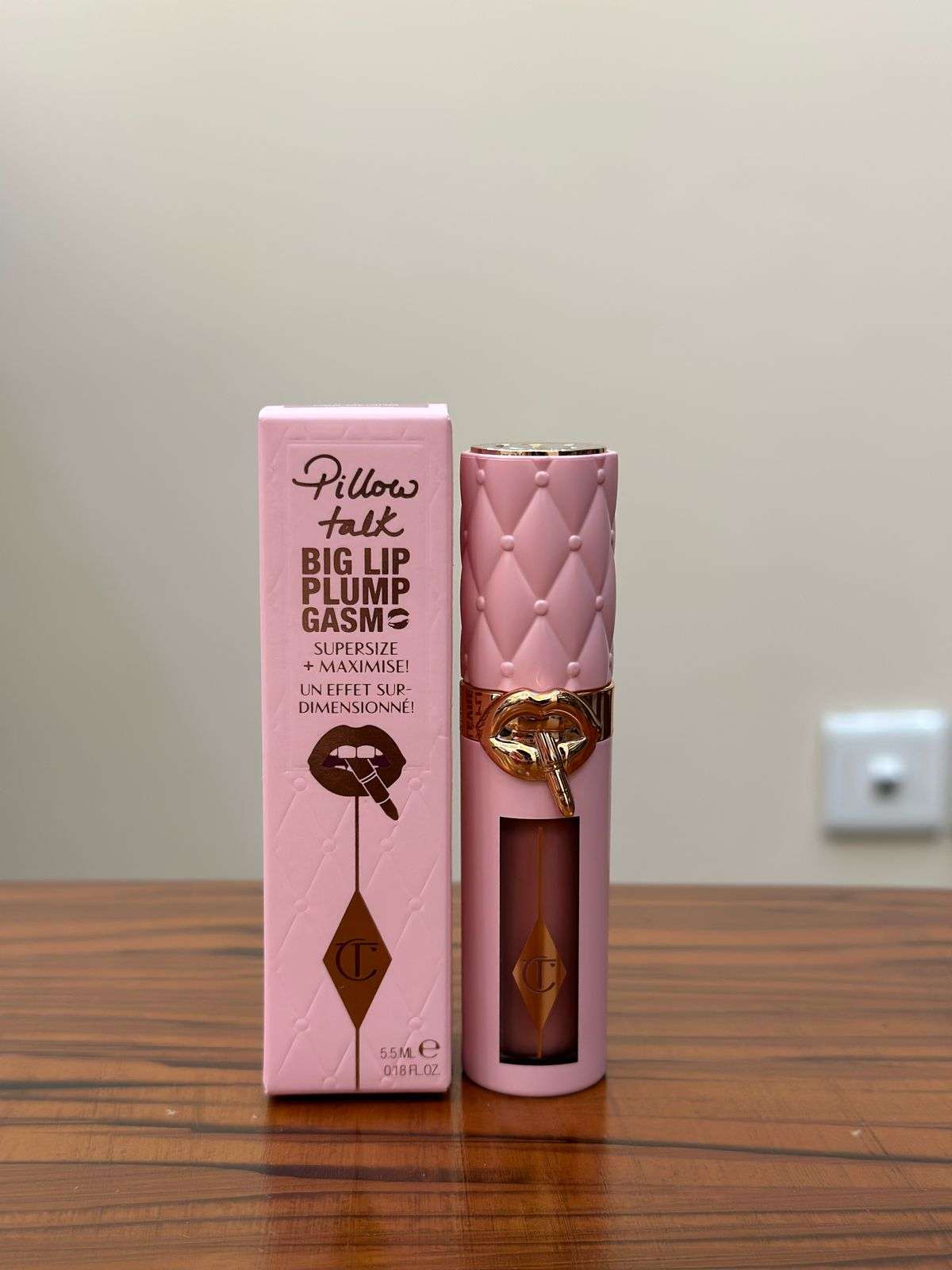 Charlotte Tilbury Pillow Talk Big Lip Plump Gasm Plumping Lip Gloss