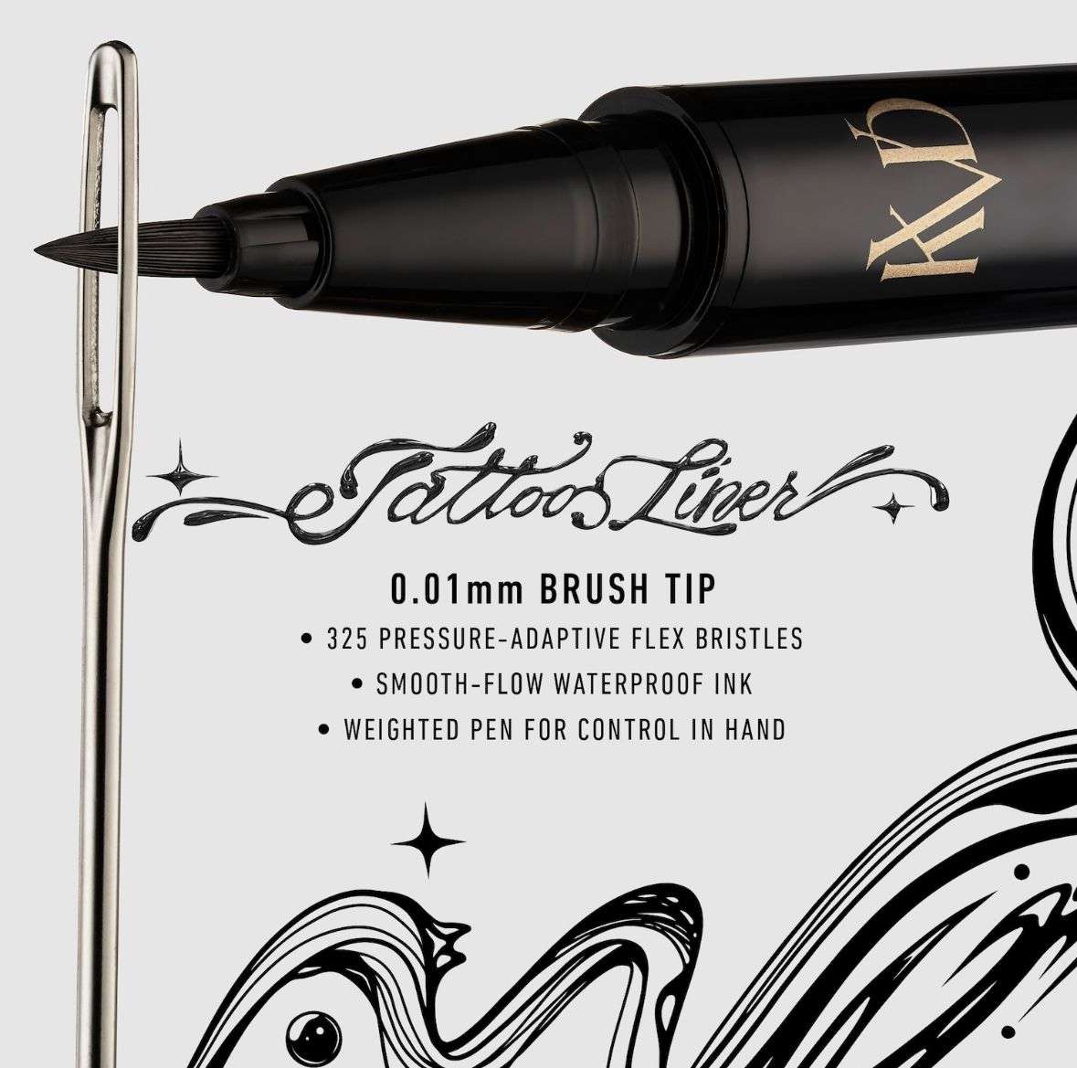 Kvd Beauty Tattoo Liner Vegan Waterproof Liquid Eyeliner