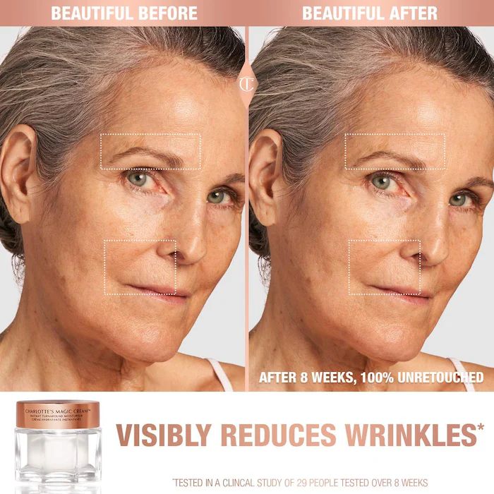 Charlotte Tilbury Magic Cream Anti-Aging Moisturizer with Hyaluronic Acid