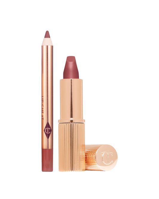 Charlotte Tilbury - Mini Pillow Talk Medium Lipstick & Liner Set