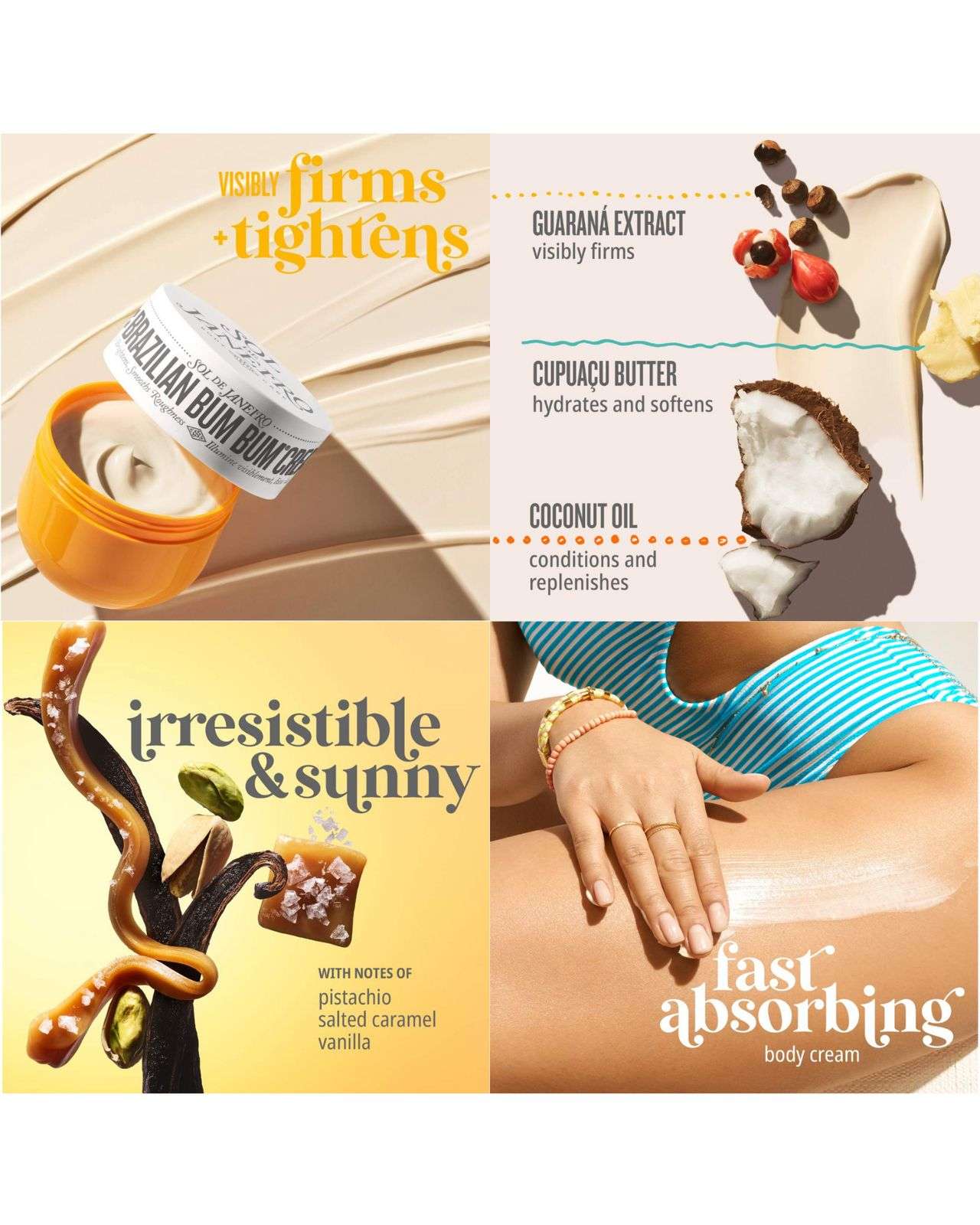 Sol de Janeiro Brazilian Bum Bum Visibly Firming Body Cream-75ml