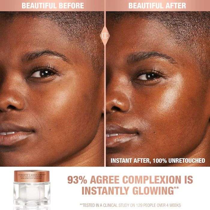 Charlotte Tilbury Magic Cream Anti-Aging Moisturizer with Hyaluronic Acid