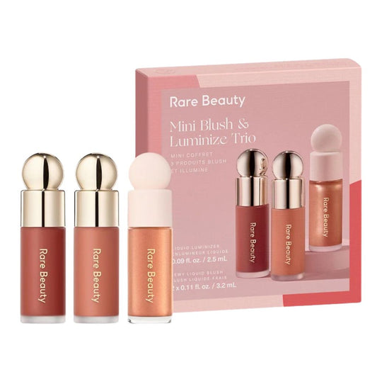 Rare Beauty by Selena Gomez Mini Blush and Luminize Trio