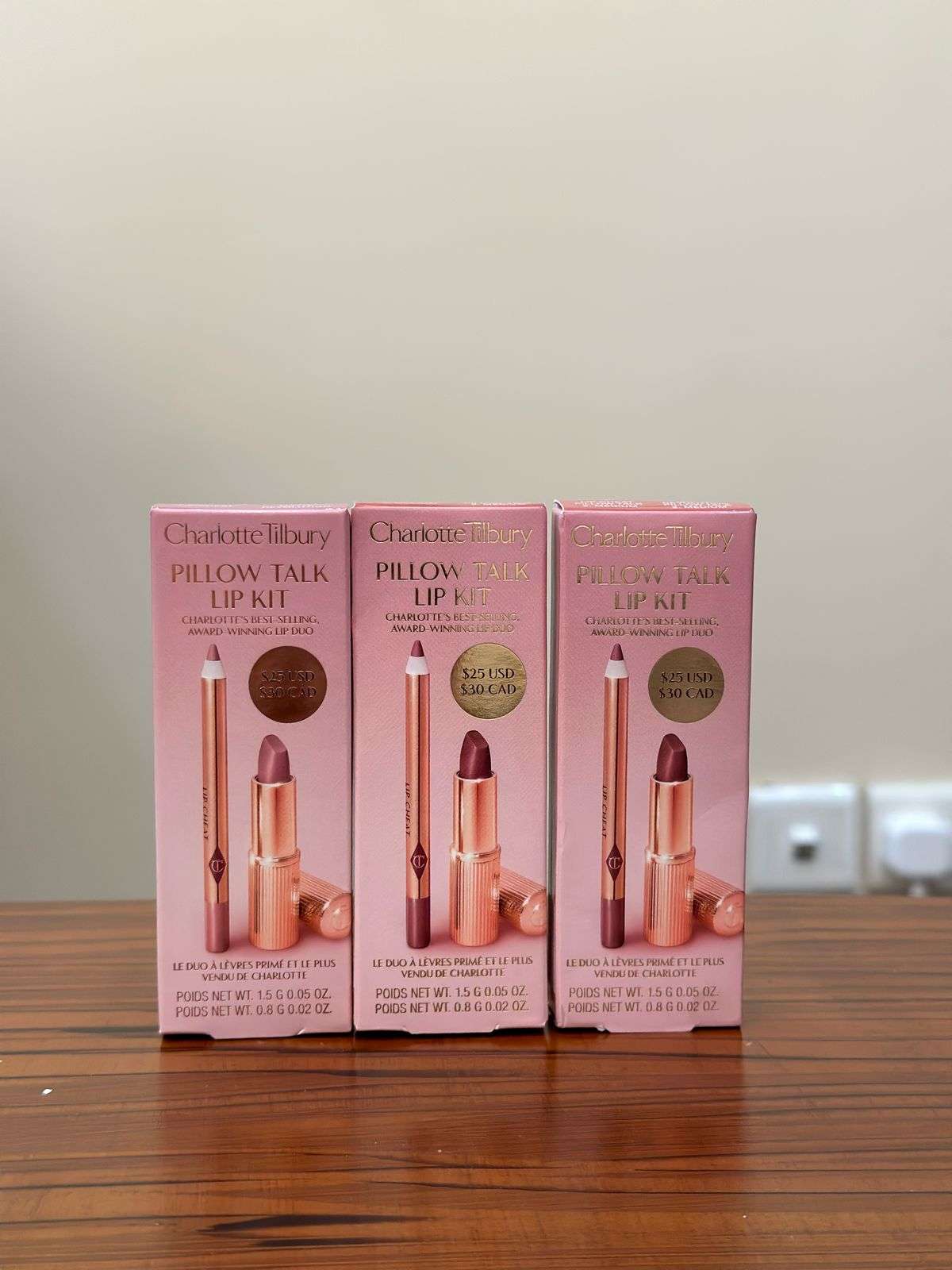 Charlotte Tilbury - Mini Pillow Talk Medium Lipstick & Liner Set