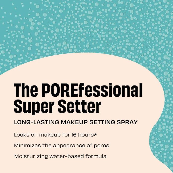 Benefit Cosmetics the Porefessional Super Setter Pore-Minimizing Waterproof Setting Spray