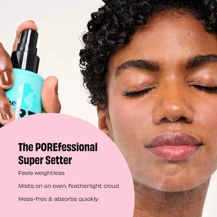 Benefit Cosmetics the Porefessional Super Setter Pore-Minimizing Waterproof Setting Spray