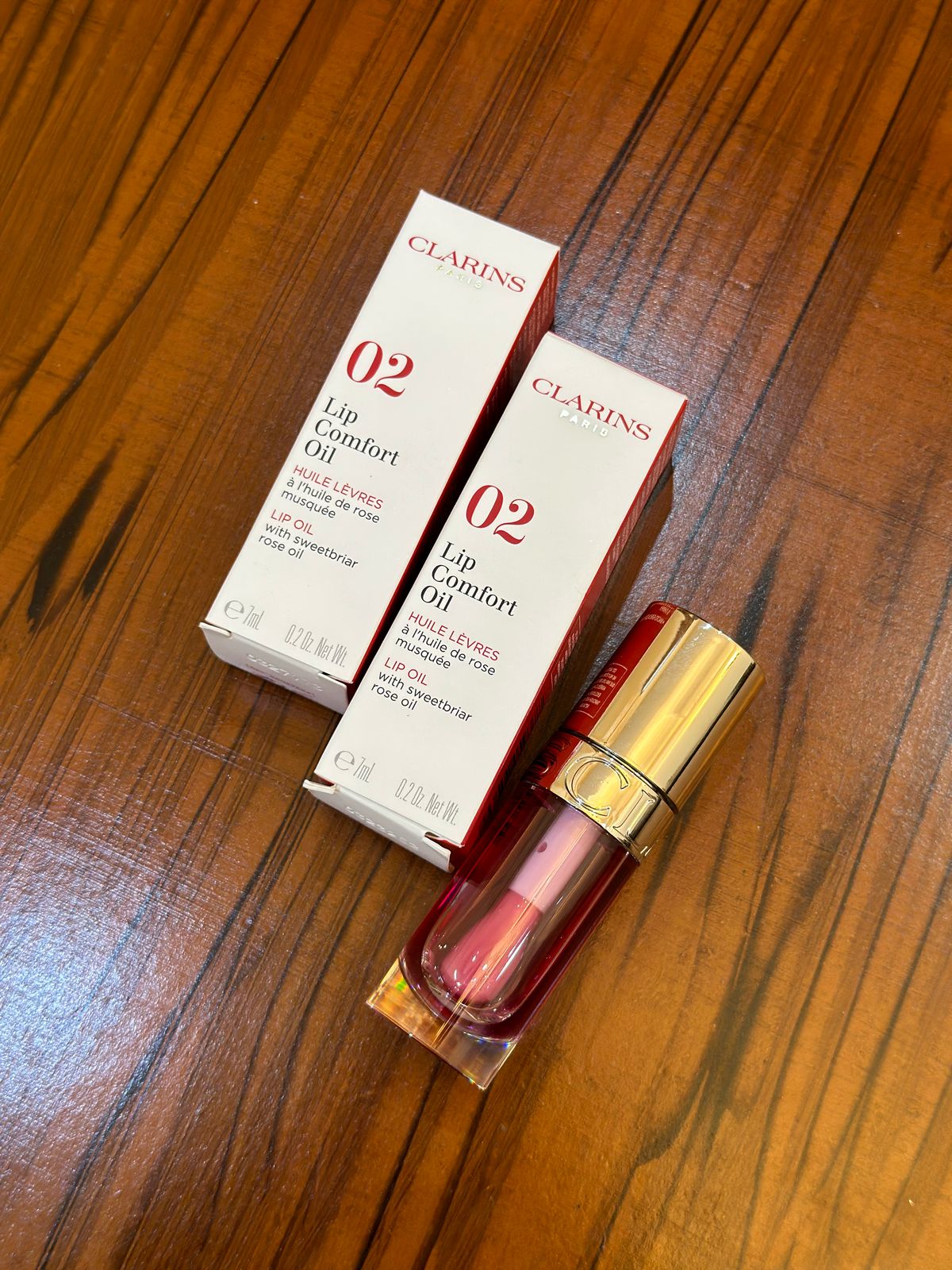 Clarins Lip Comfort Oil Hydrating and Plumping Lip Oil
