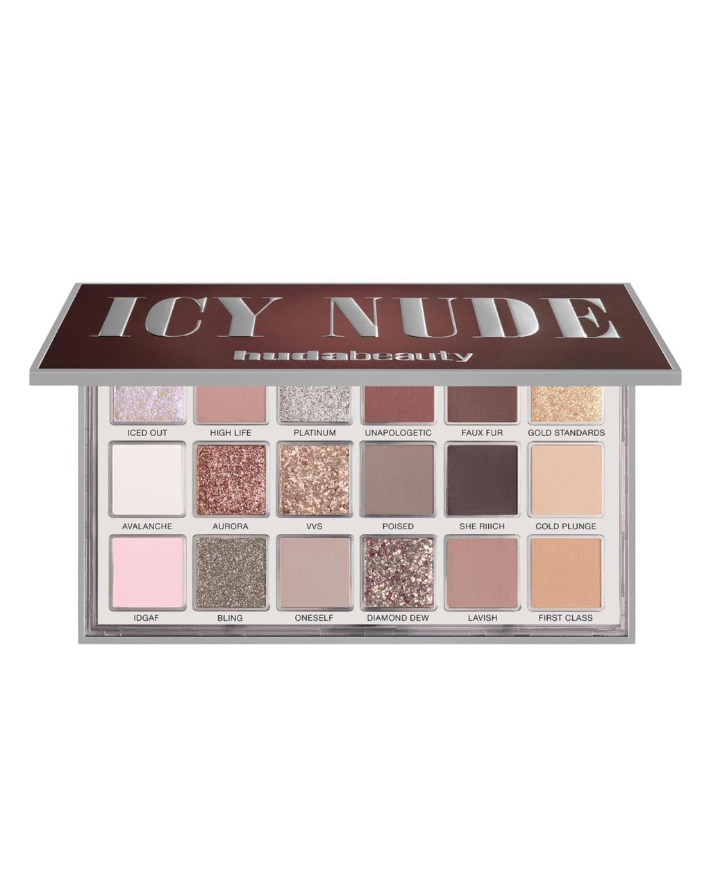 Huda Beauty Icy Nude Eyeshadow Palette