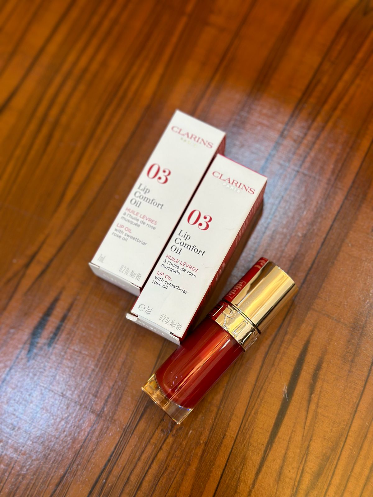 Clarins Lip Comfort Oil Hydrating and Plumping Lip Oil