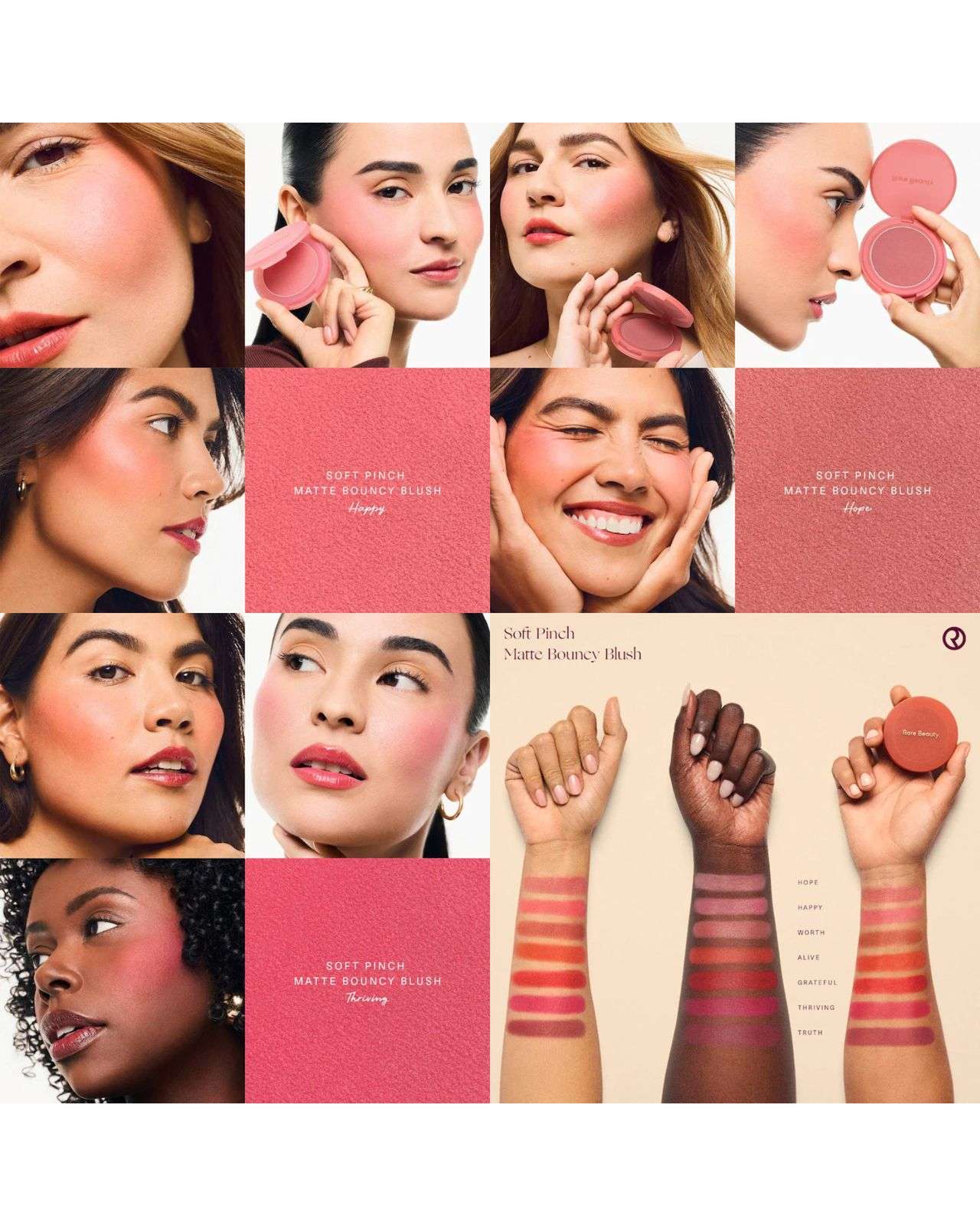 Rare Beauty by Selena Gomez Soft Pinch Matte Bouncy Blush