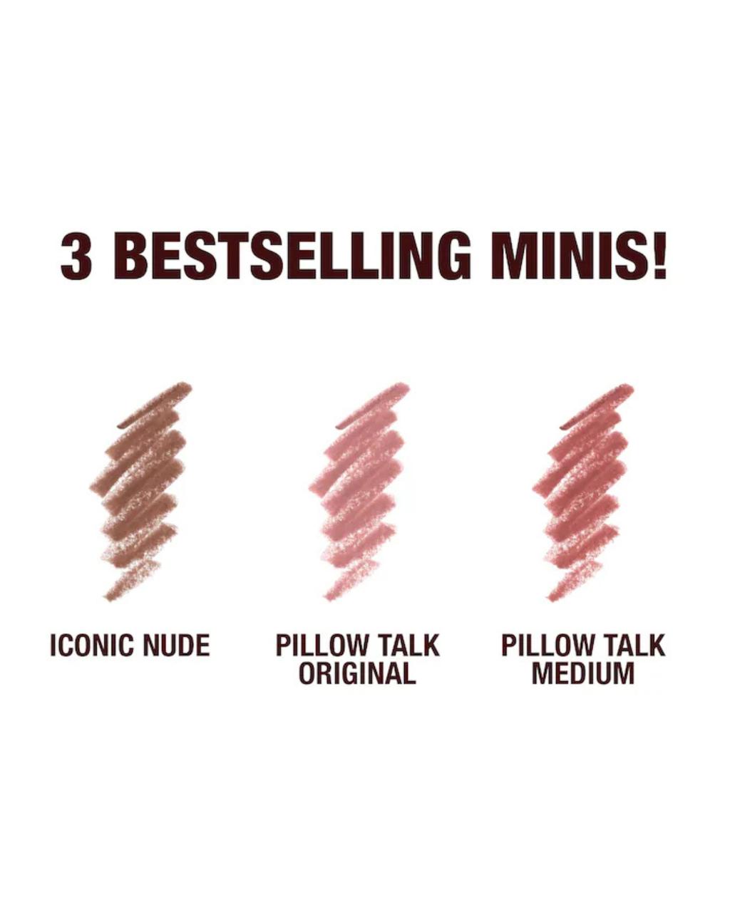 Charlotte Tilbury  Mini Iconic Lip Cheat Lip Liner Trio