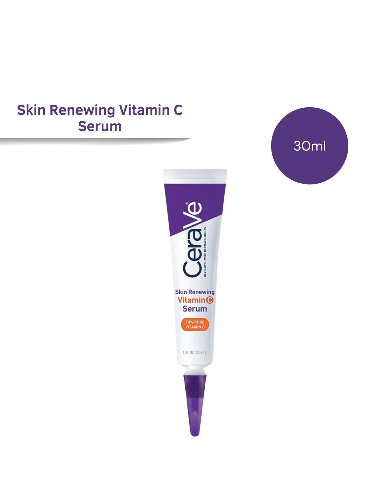 Cerave Skin Renewing Vitamin C Serum WITH 10% PURE VITAMIN C