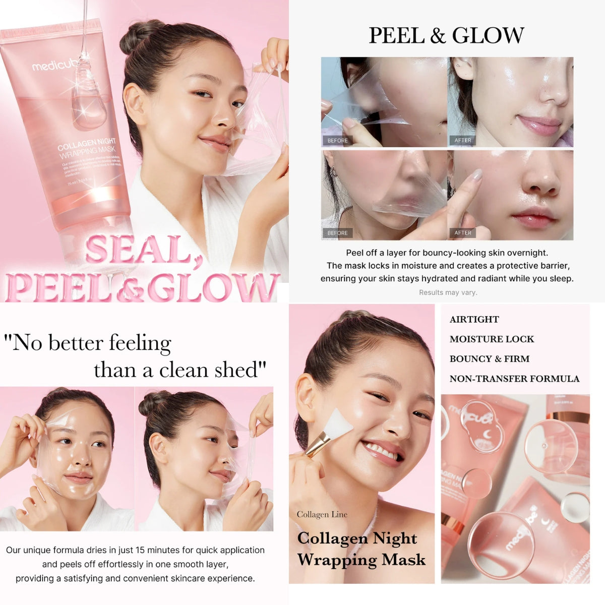 Medicube Collagen Night Wrapping Mask-75ml