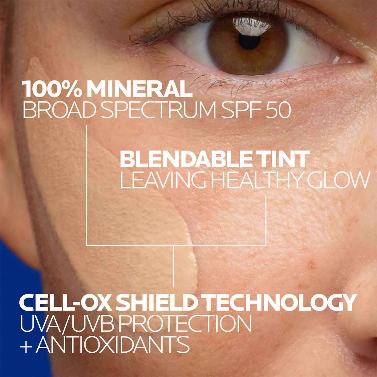 La Roche Posay Mineral Tinted Sunscreen for Face with Spf 50