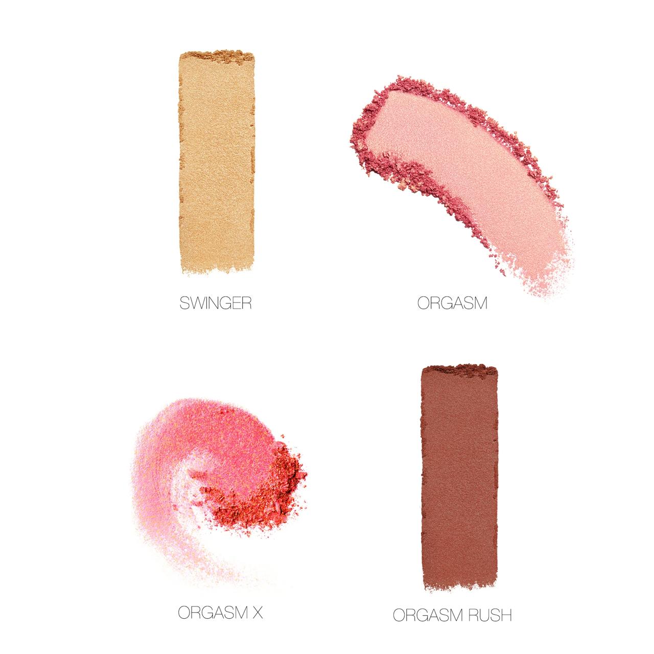 Orgasm four play blush palettes