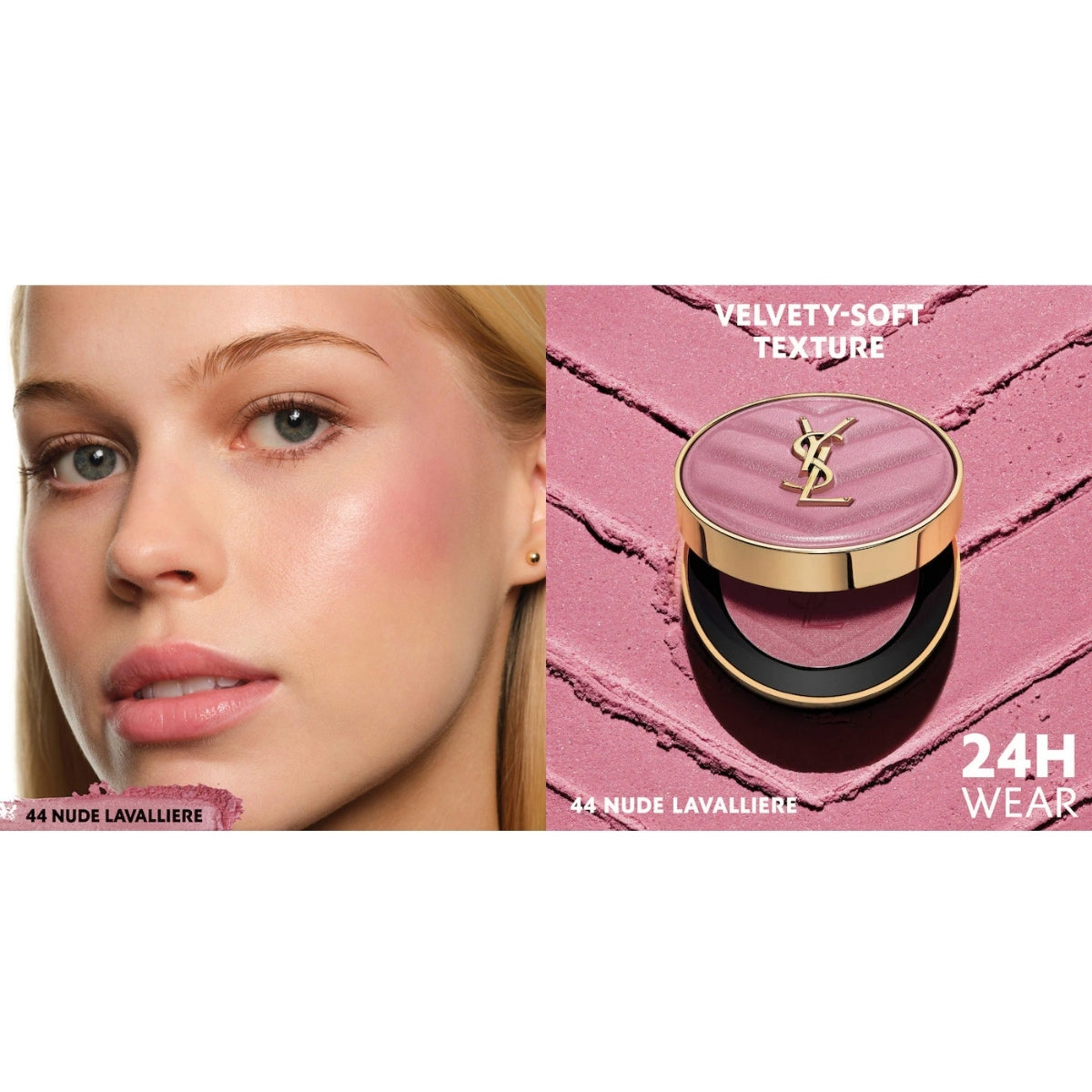 Yves Saint Laurent Iconic Pink Make Me Blush & Loveshine Lip Oil Stick Set