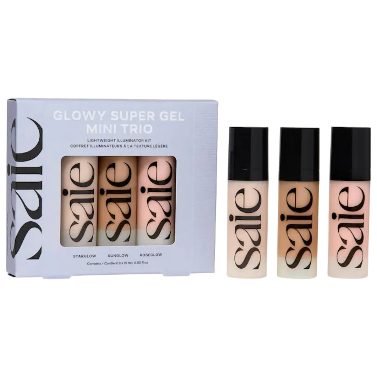 Saie Mini Glowy Super Gel Trio Gift Set