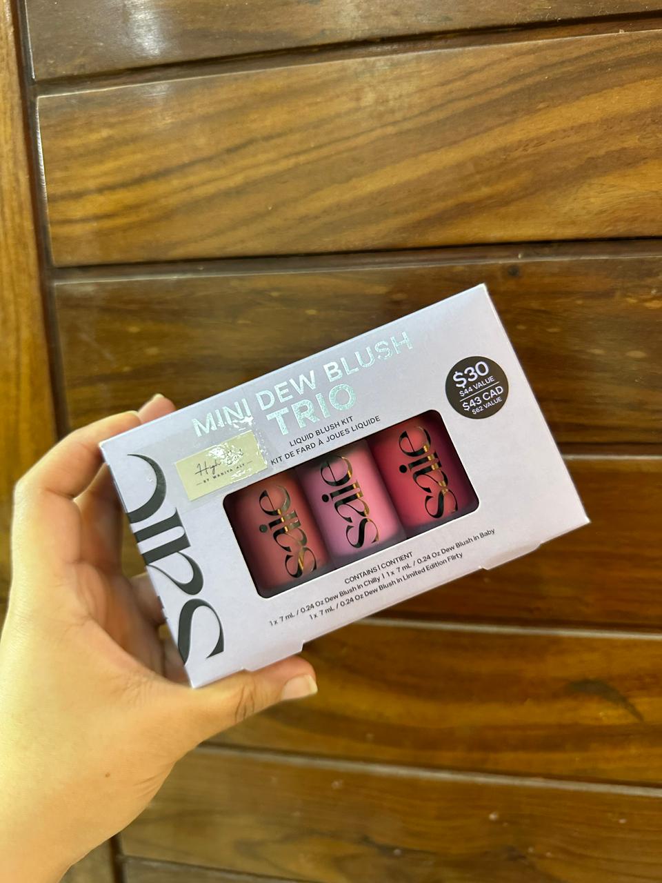 Saie Dew Blush Mini Trio
