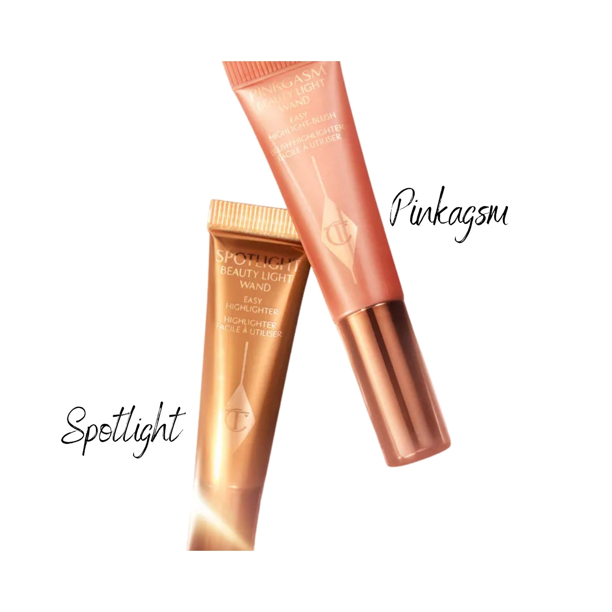 Charlotte Tilbury Mini Hollywood Superstar Beauty Highlighter Wand Duo Gift Set