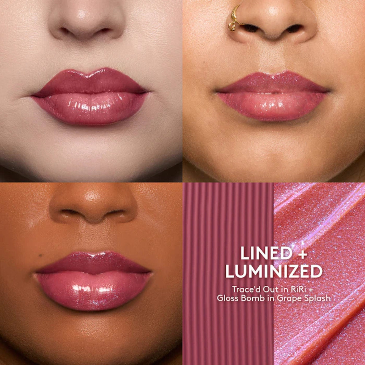 Fenty Beauty by Rihanna Lined + Luminized 2-Piece Lip Set