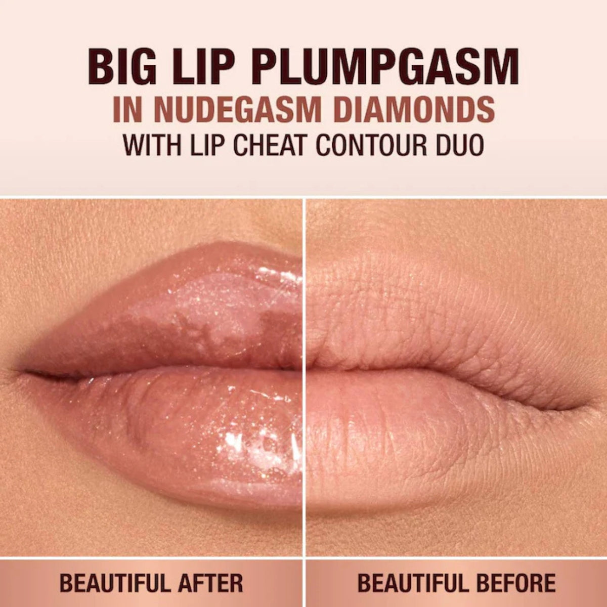 Charlotte Tilbury Lip and Cheek Trio Makeup Gift Set