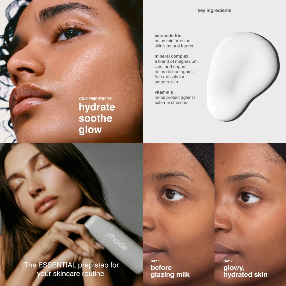 Rhode Glazing Milk Ceramide Facial Essence