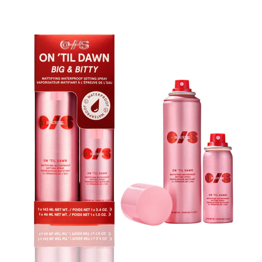 Big And Bitty On 'Til Dawn Mattifying Waterproof Setting Spray Duo
