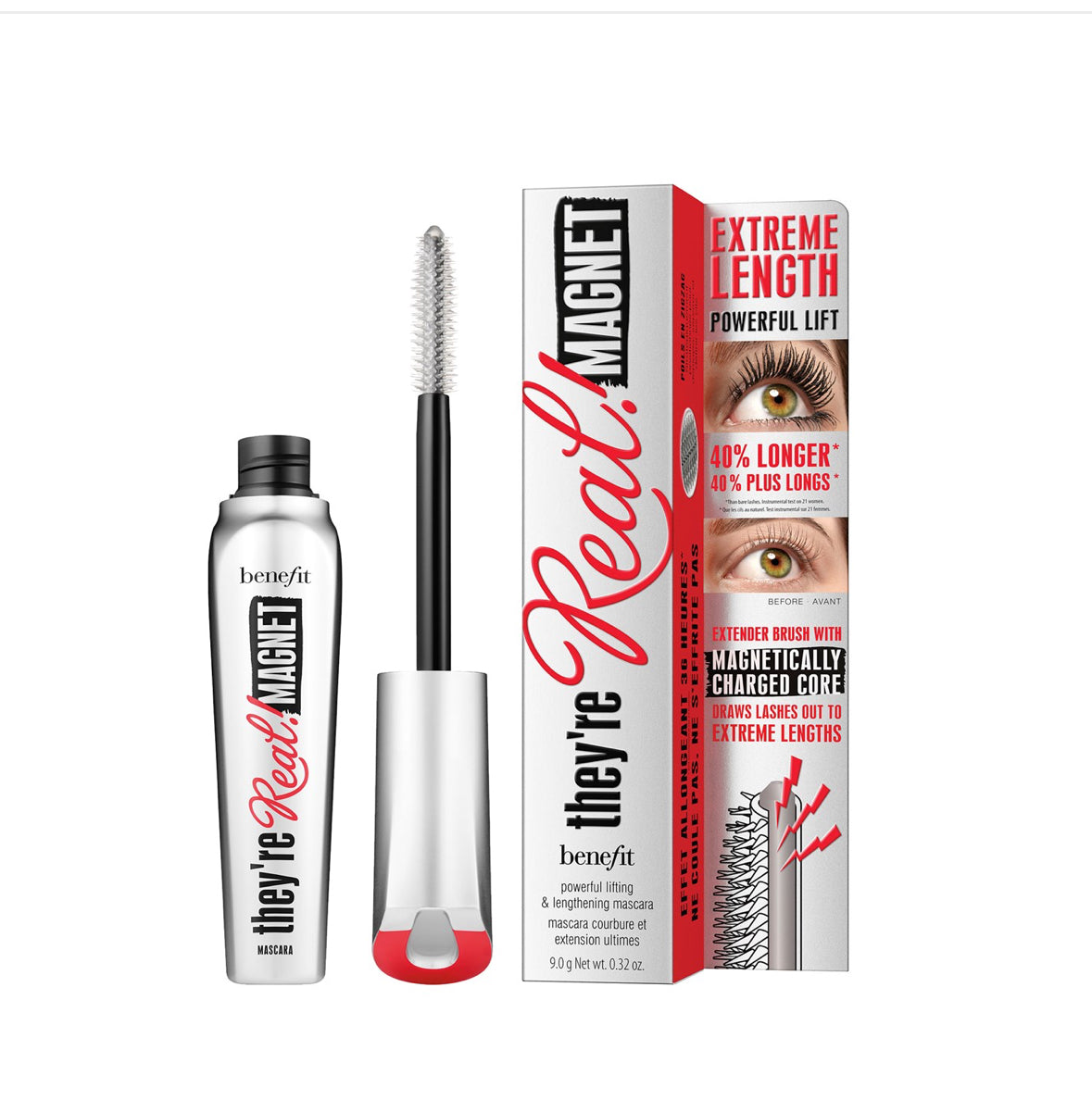 Benefit Cosmetics-They're Real Magnet Extreme Lengthening Mascara
